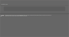 Desktop Screenshot of ended.com